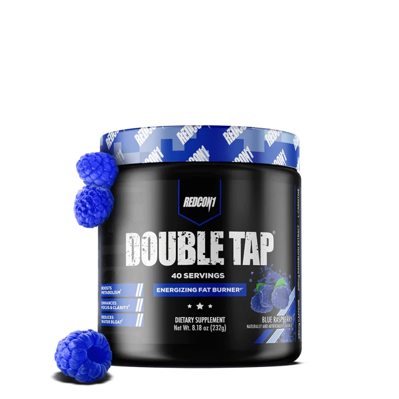 DOUBLE TAP POWDER - BLUE RESPBERRY