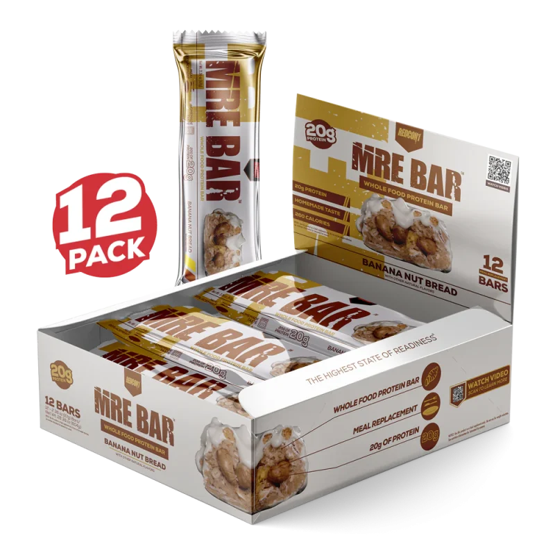 MRE PROTEIN BAR - BANANA NUT BREAD