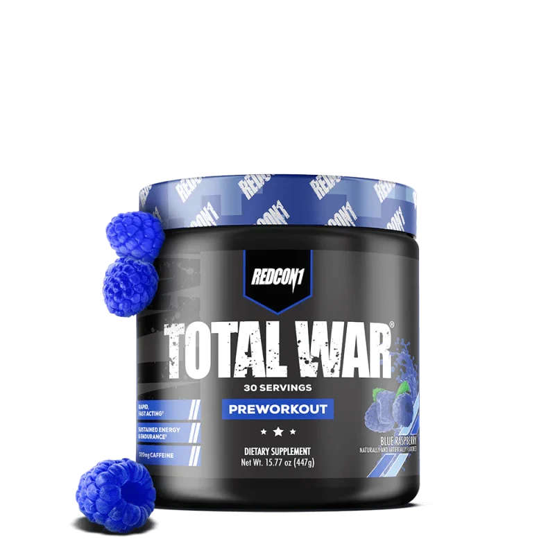 TOTAL WAR PREWORKOUT - BLUE RASPBERRY