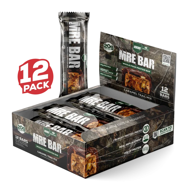 MRE PROTEIN BAR - CARAMEL TRIAL MIX
