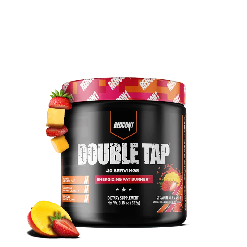 DOUBLE TAP POWDER - STRAWBERRY MANGO