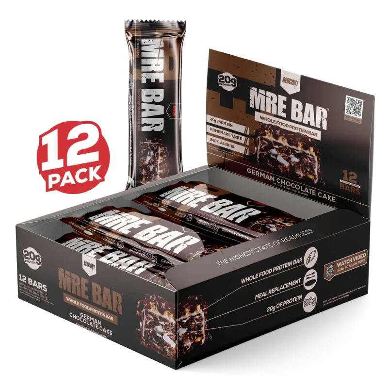 MRE PROTEIN BAR - GERMAN CHOCOLATE CAKE