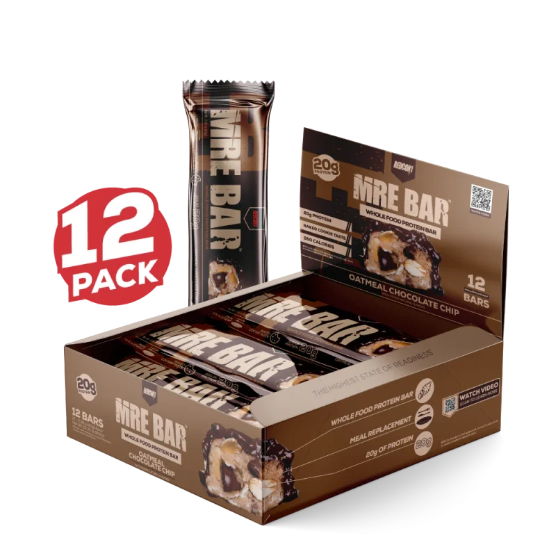 MRE PROTEIN BAR - OATMEAL CHOCOLATE CHIP