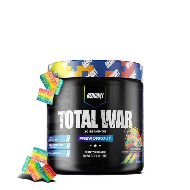 TOTAL WAR PREWORKOUT - RAINBOW CANDY