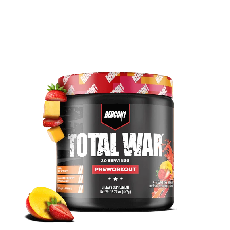 TOTAL WAR PREWORKOUT - STRAWBERRY MANGO